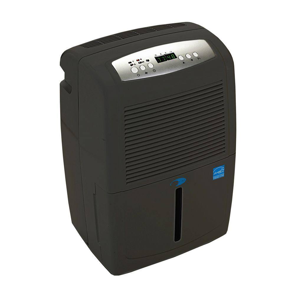 Whynter Energy Star 50-Pint High Capacity up to 4000 sq.ft. Portable Dehumidifier with Pump in Gray RPD-561EGP