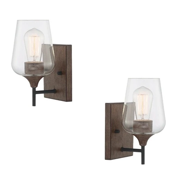 Acroma 1 - Light Steel Armed Sconce (Set of 2)-UL Certified