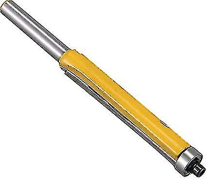 Extra Long Flush Trim Router Bit Woodworking Milling Cutter For Wood Diy Tool(yellow)(2pcs) Botao