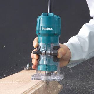 Makita 4 Amp 14 in. Fixed Base Laminate Trimmer 3709