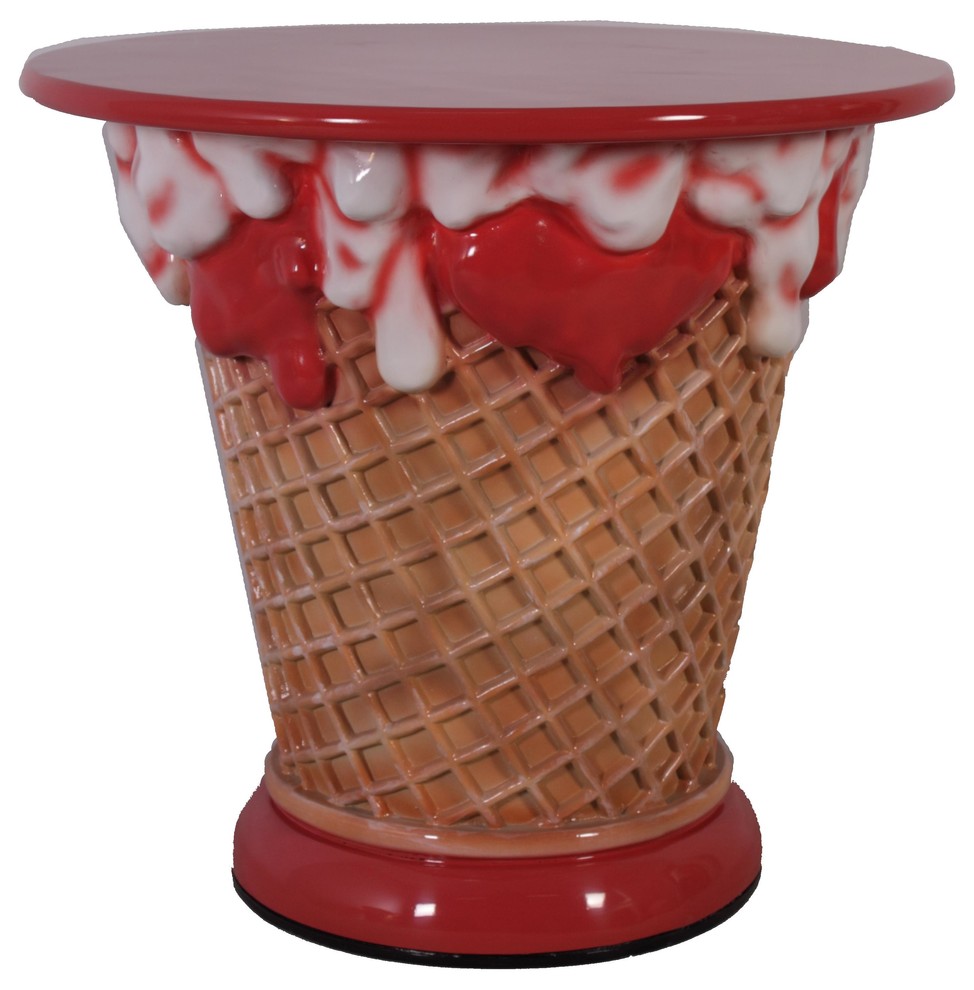 Icecream Sundae Table   Eclectic   Side Tables And End Tables   by Queens of Christmas  Houzz