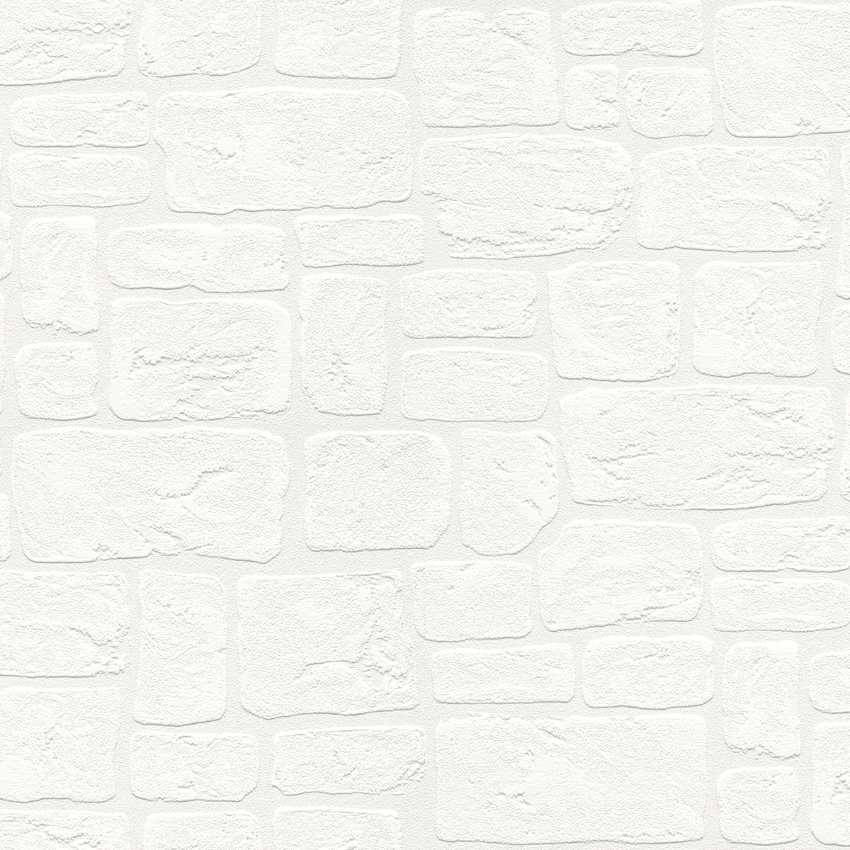 Sample Gaffrey White Stone Paintable Wallpaper Home Fashions