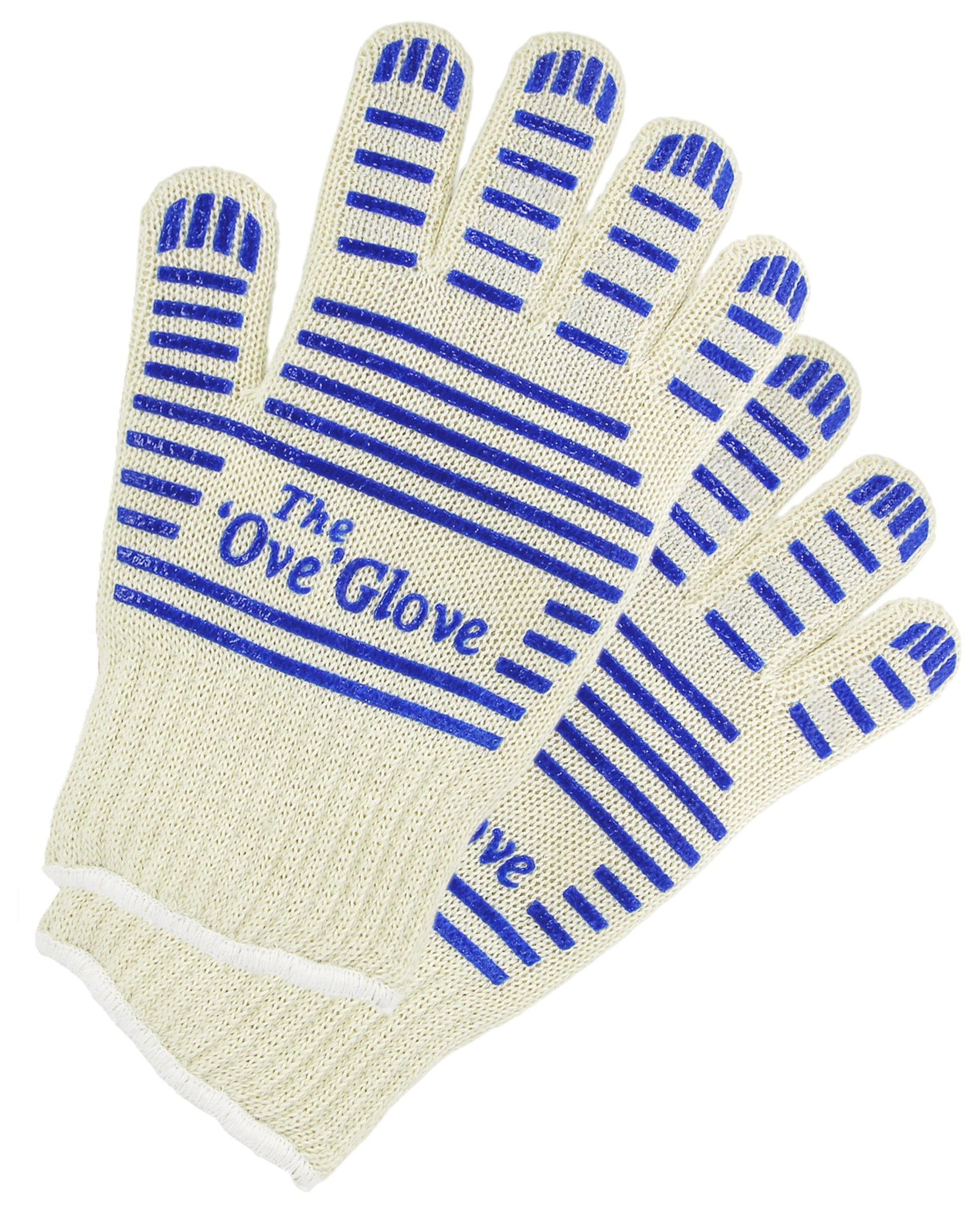 Ove Glove 2 Pack Oven Mitts | Superior Hand Protection from Heat and Flame |  Kitchen or Grilling | Anti-Slip and Withstands Extreme Heat up to 540 Degrees | The ORIGINAL Ove' Glove