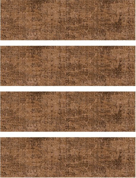 Bungalow Flooring FlorArt In Distress Natural Indoor Stair Treads， 4-pack