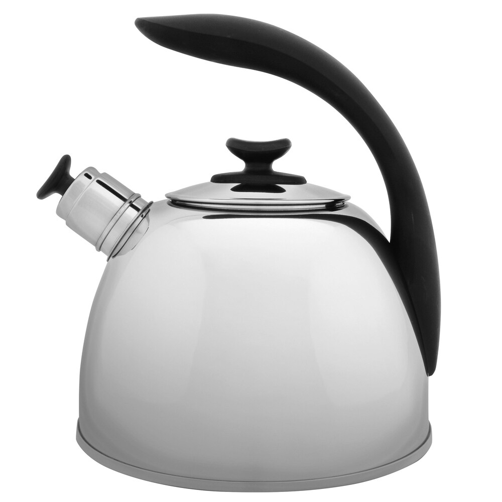 Essentials Lucia 18/10 SS Whistl. Kettle  2.6qt