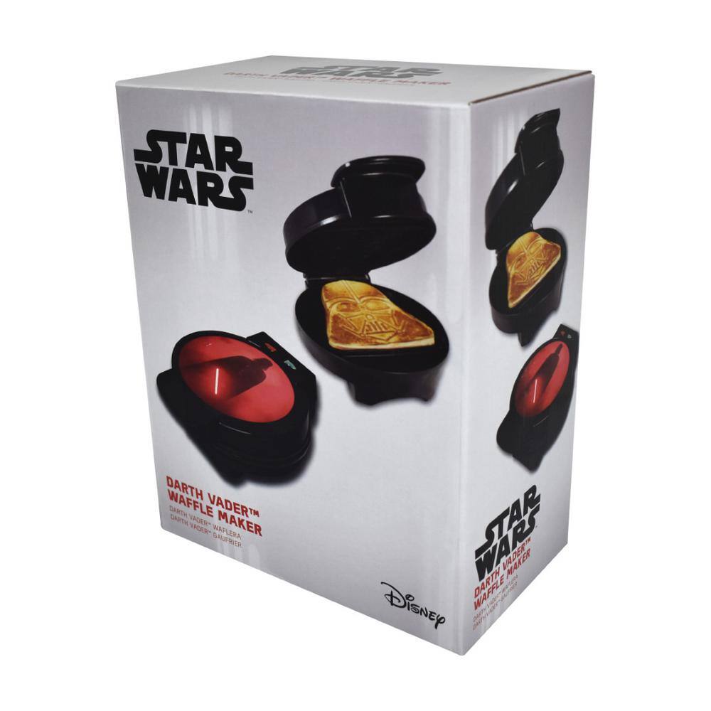 Uncanny Brands Star Wars Darth Vader Black American Waffle Maker WM-SRW-VAD