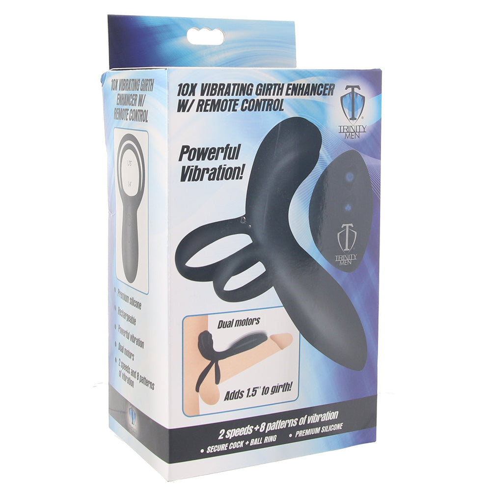 Trinity Men Vibrating Remote Girth Enhancer