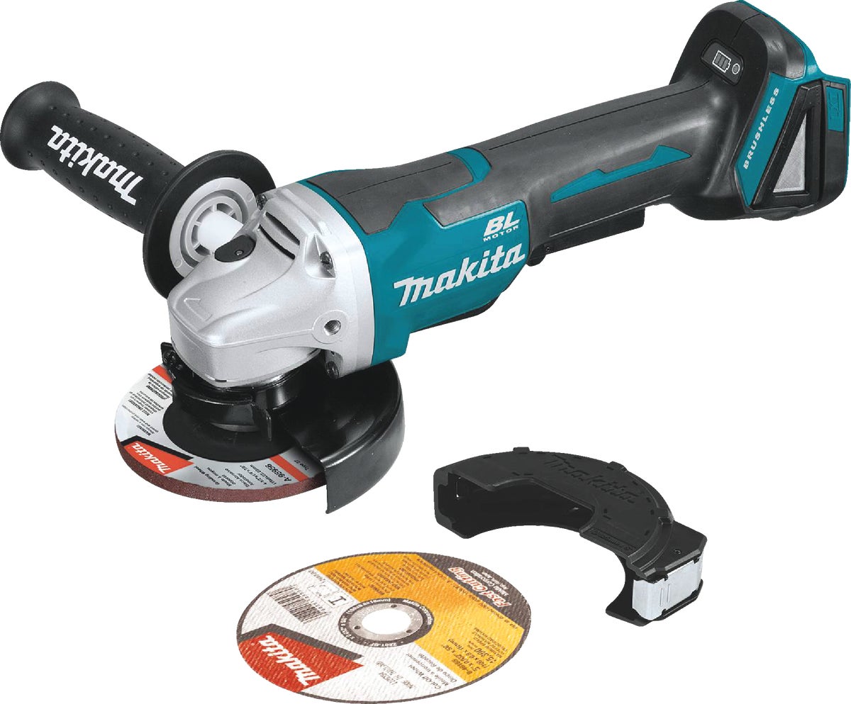 Makita 18V Cordless Paddle Switch Angle Grinder