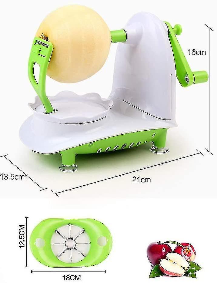 Fruit Peeler Rapid Manual Set With Slicer Apple Pear Peeling Machine