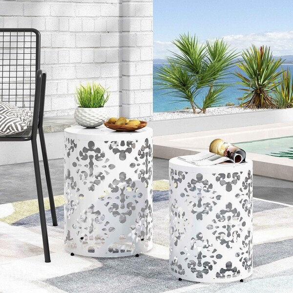 2024 NEW Metal end /side table set of 2