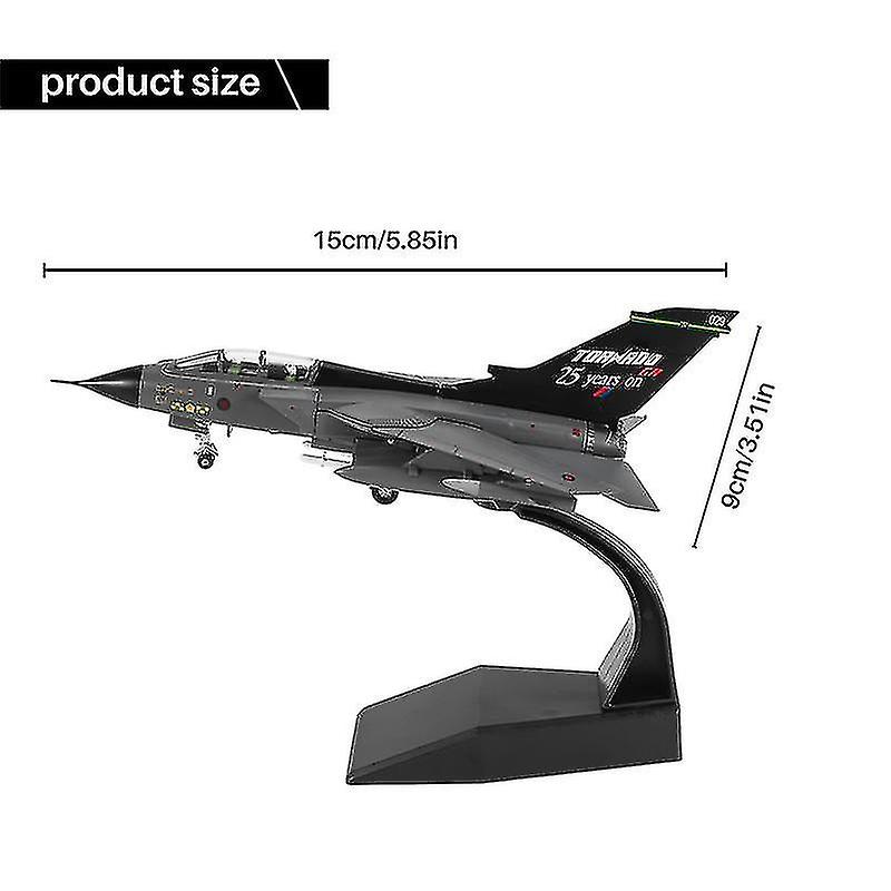 1/100 Panavia Tornado Fighter Metal Plane Model，simulation Static