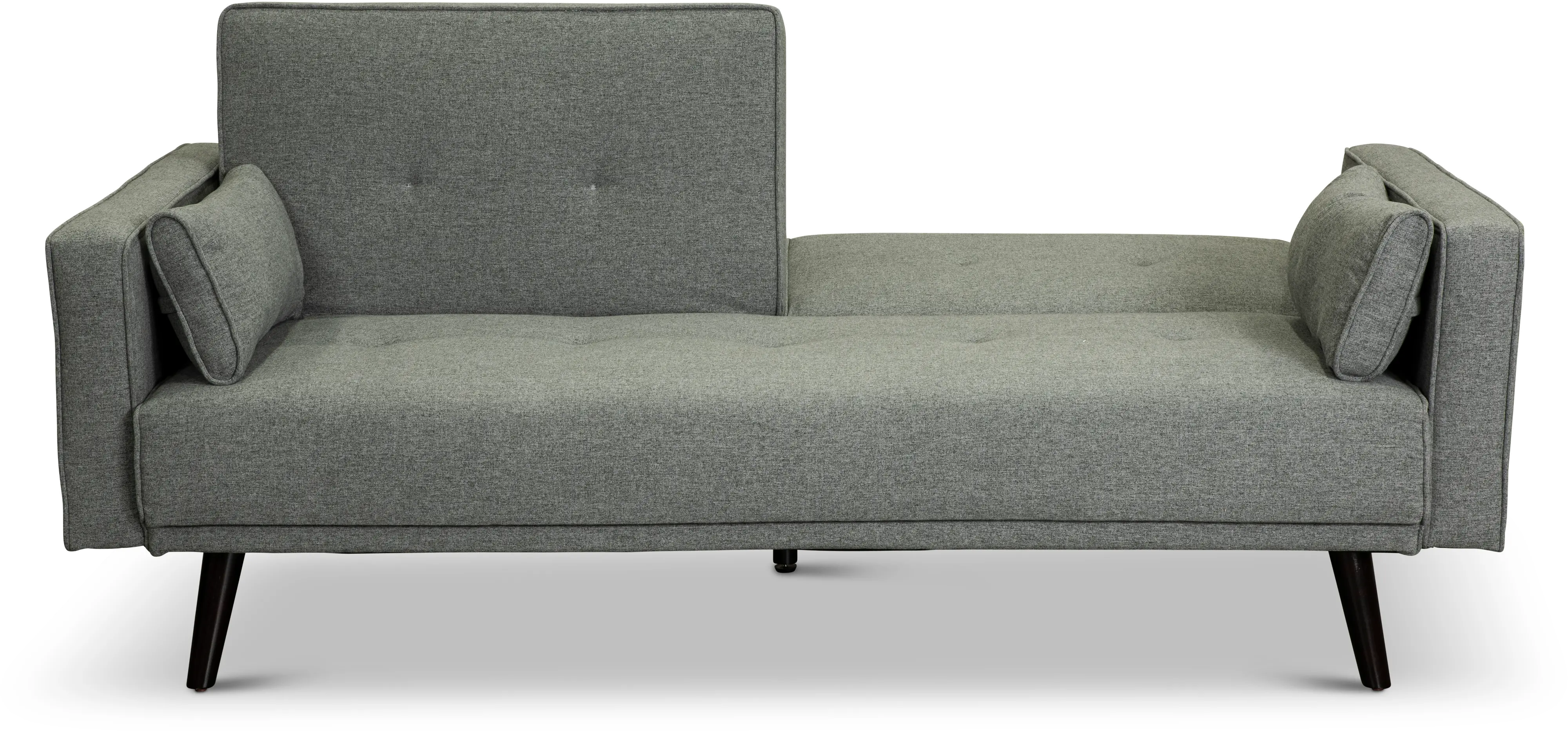 Jenna Slate Gray Convertible Sofa Bed