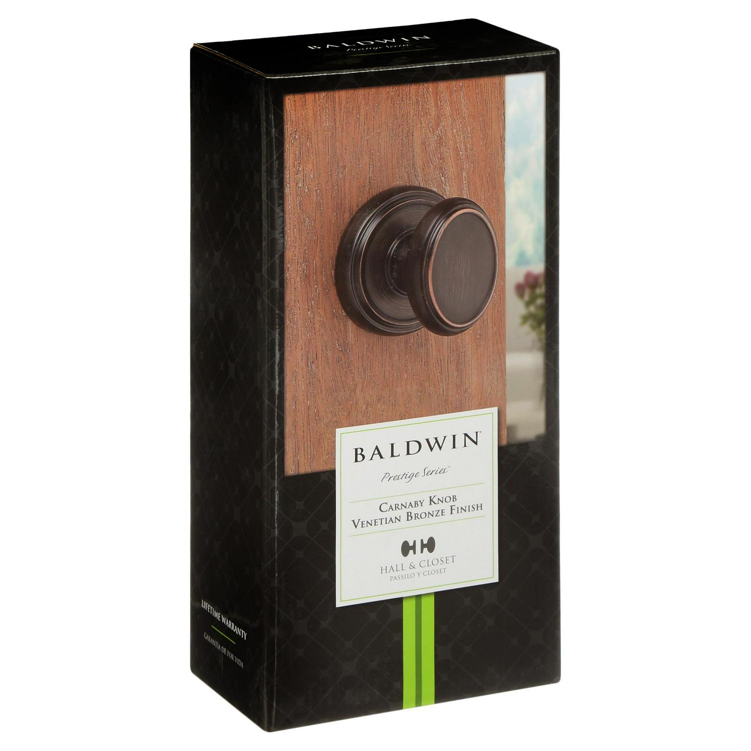 Baldwin Carnaby Hall/Closet Knob in VB