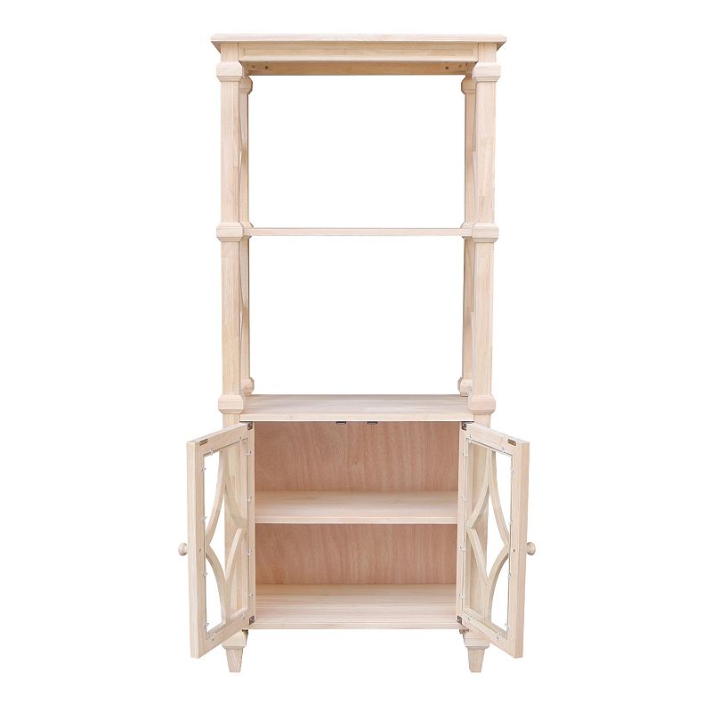 International Concepts Josephine Solid Wood Bookcase