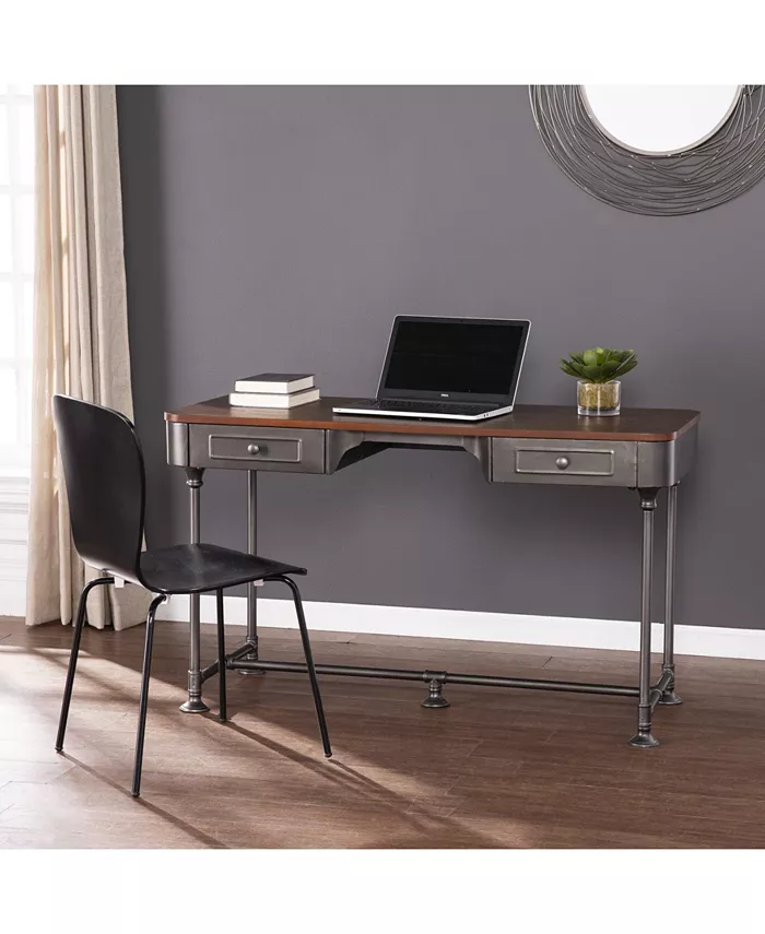 Southern Enterprises Eli 2-Drawer Desk