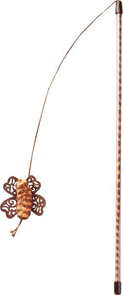 JW Pet Cataction Butterfly Wand Cat Toy