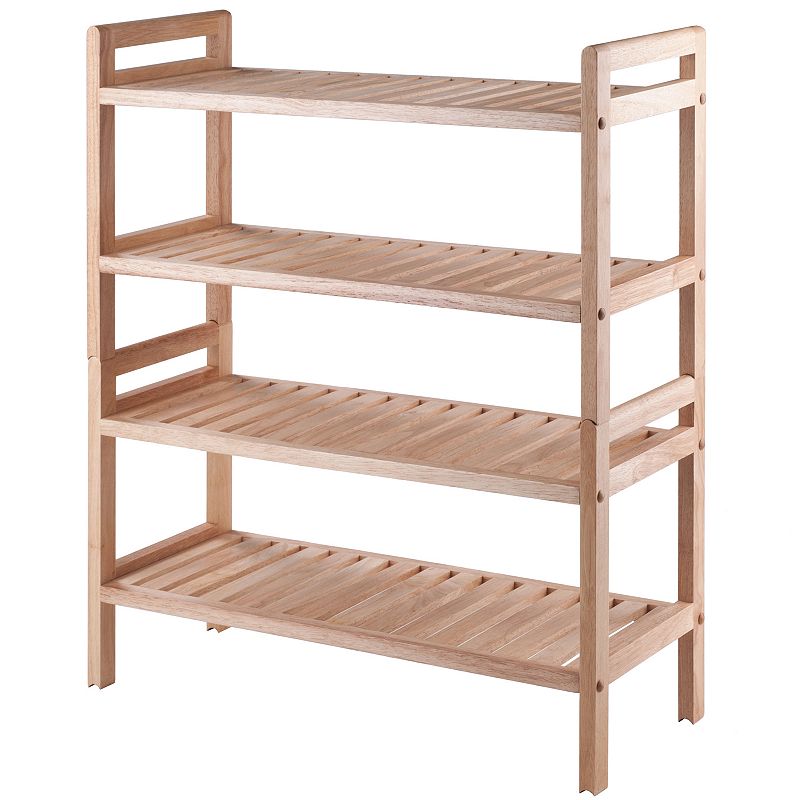 Winsome Mercury Stackable Shoe Rack 2-piece Set