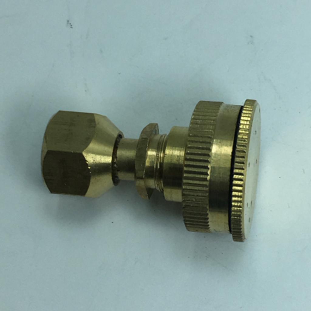 Mist Nozzle Adjustable Hole Thread Garden Sprinkler G1 / 4 