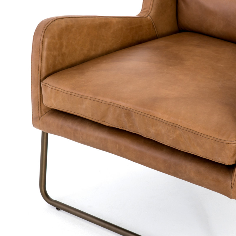 Wilbert Living Chair   Industrial   Armchairs And Accent Chairs   by Marco Polo Imports  Houzz