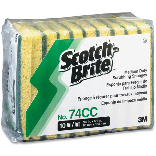 Scotchbrite Professional ScotchBrite MediumDuty Scrub Sponges  MMM74CC