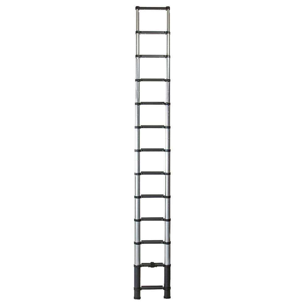 XTEND+CLIMB 12.5 ft. Telescoping Aluminum Extension Ladder (16.5 Reach Height) 300 lbs. Load Capacity Type IA Duty Rating CS125+300