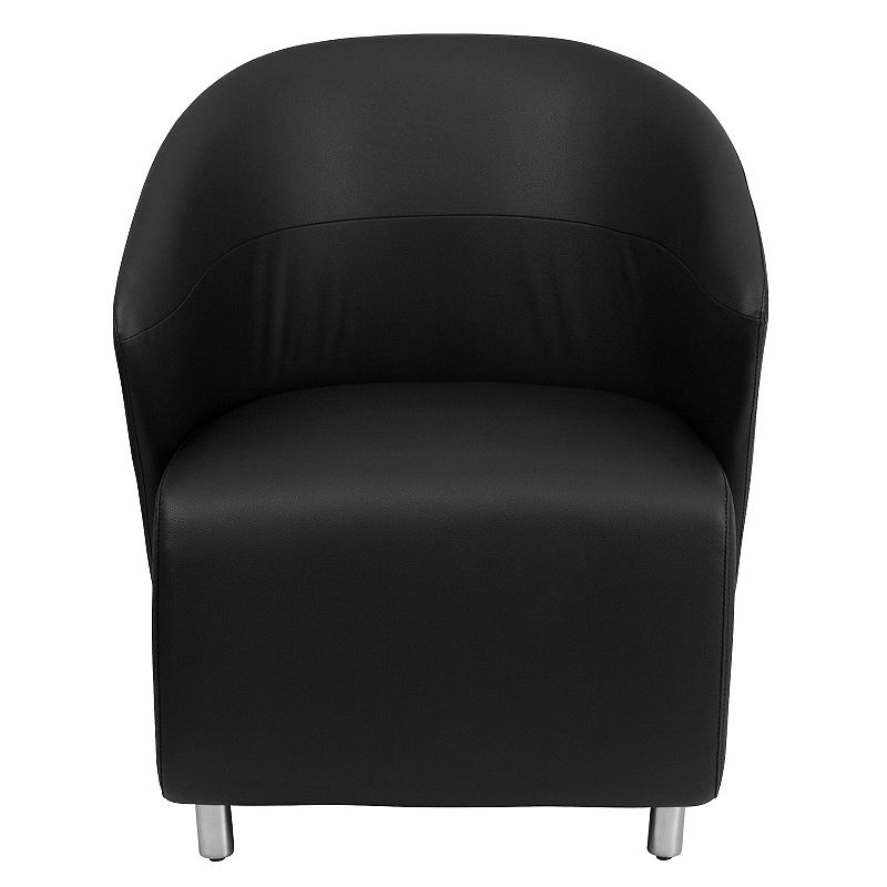 Flash Furniture Pasithea Curved Barrel Back Lounge Chair