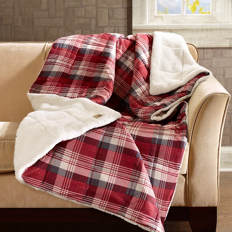 Woolrich Ridley Softspun Down-Alternative Throw Blanket