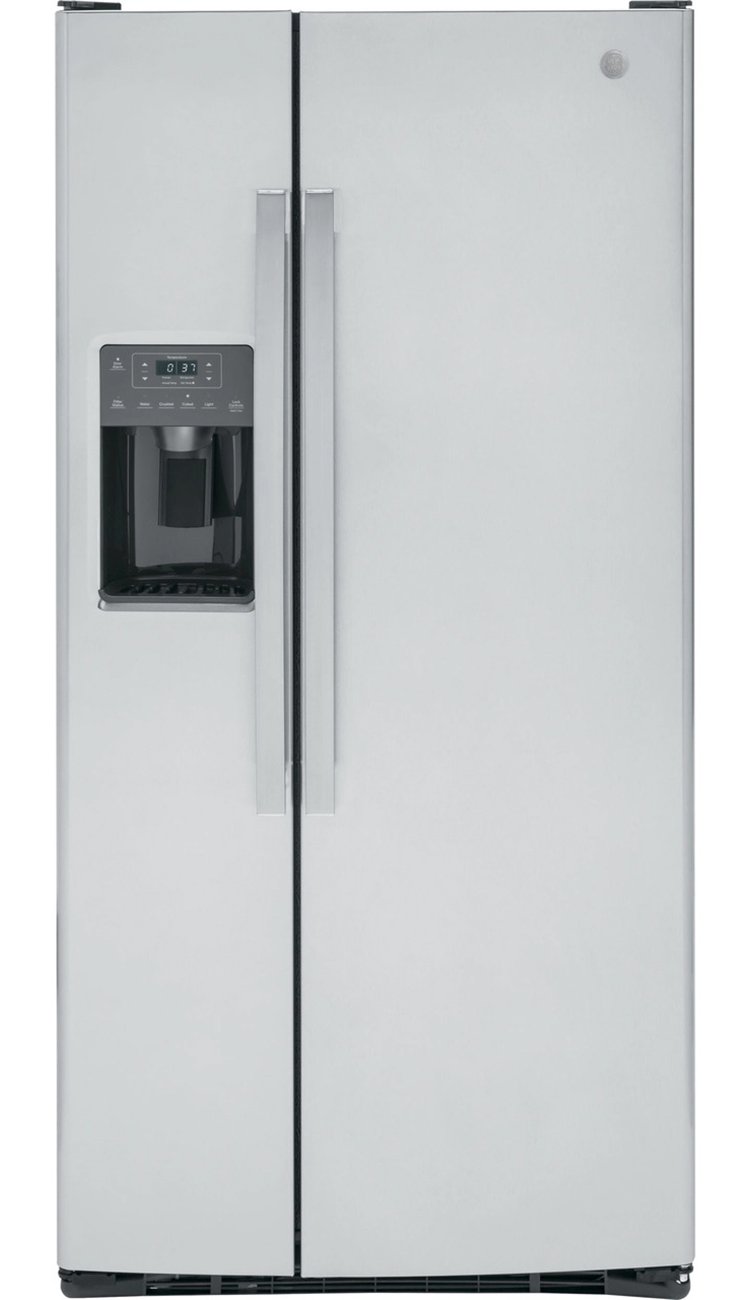 GE 23 Cu. Ft. Fingerprint Resistant Stainless Steel Side-By-Side Refrigerator