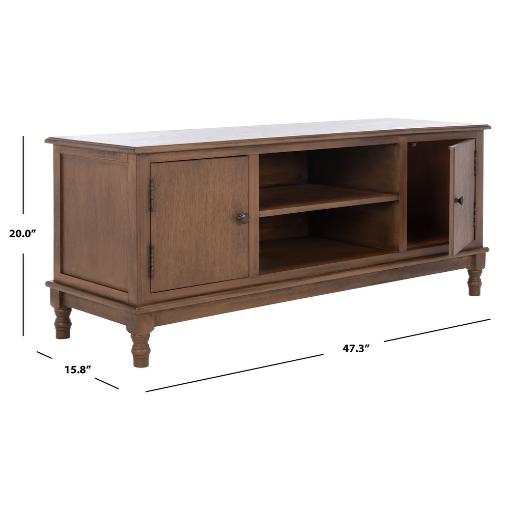 SAFAVIEH Ozark 2 Door 1 Shelf TV Media Stand   47.3\