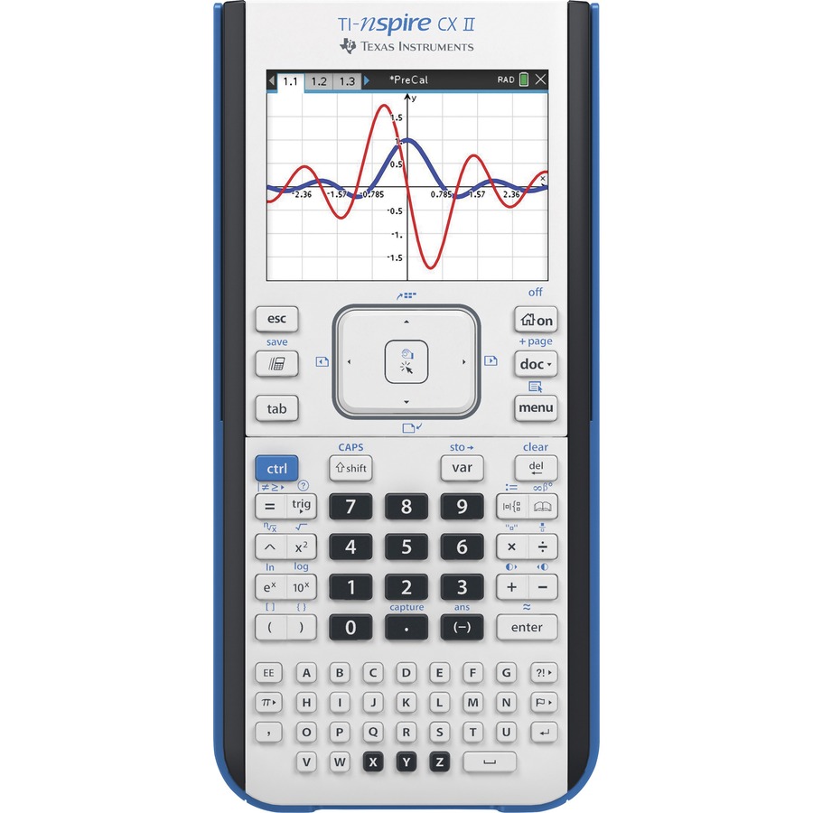 Texas Instruments Nspire CX II Graphing Calculator Gray 1 Each (Quantity)  Crowdfused