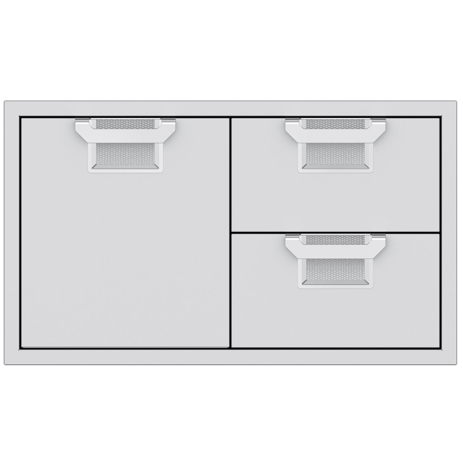 Aspire By Hestan 36 Double Drawer & Storage Door Combination With Color Options