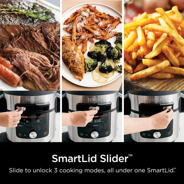 Ninja Foodi 14-in-1 8 qt XL Pressure Cooker Steam Fryer with SmartLid