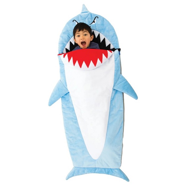 Bixbee Shark Sleeping Bag Blue