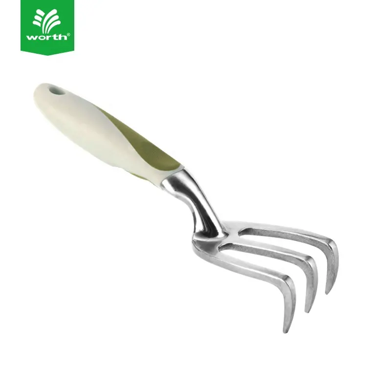 Worth 2 Color Combined Ergonomic Soft PP TPR Handle Quality Aluminum Tools Garden Hand Transplanting Trowel