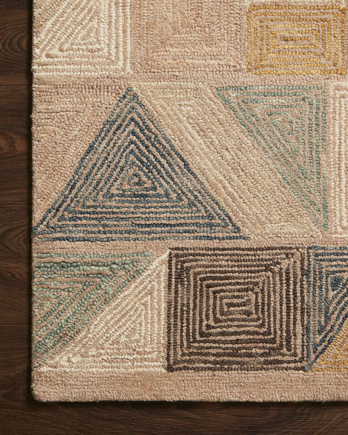 Berkeley Hooked Apricot / Multi Rug