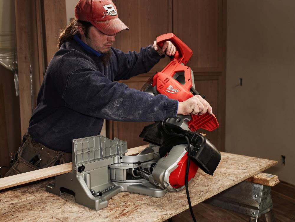 Factory Reconditioned 12-in Dual-Bevel Sliding Compound Miter Saw ;