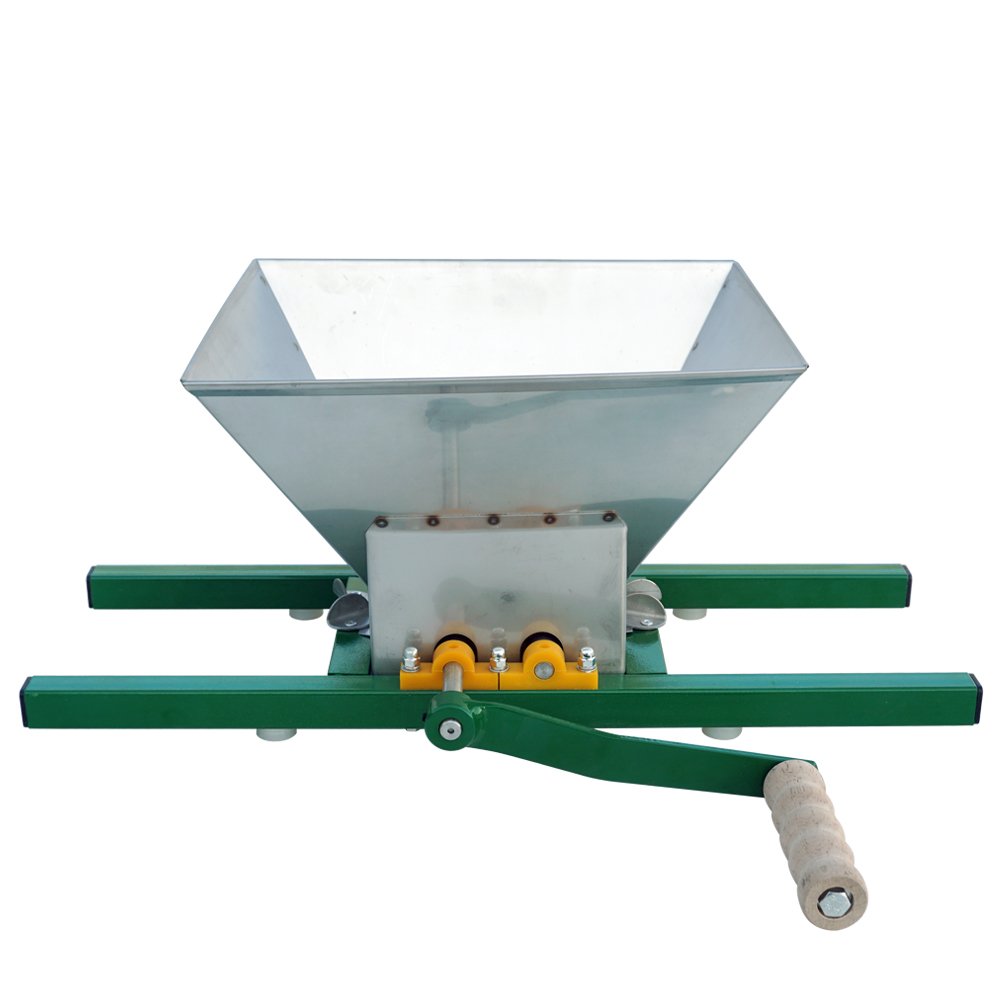 7 Litre Stainless Steel Fruit and Apple Crusher, Portable Grinder for Fruit Press Manual Shredder Making