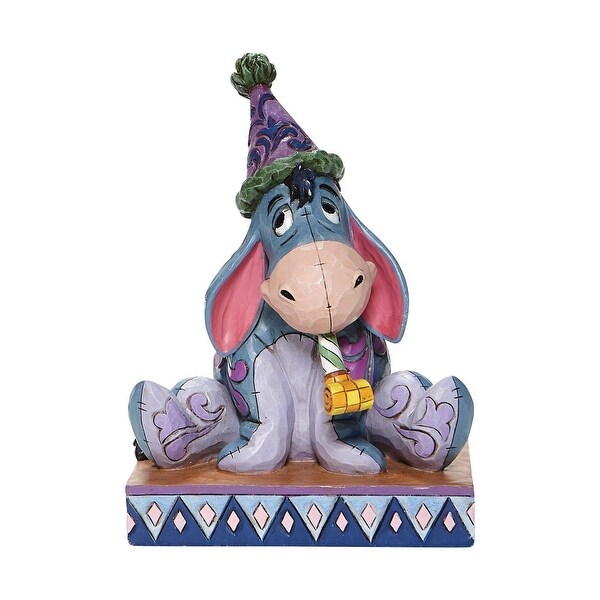 Disney Traditions Eeyore Birthday Blues Figurine