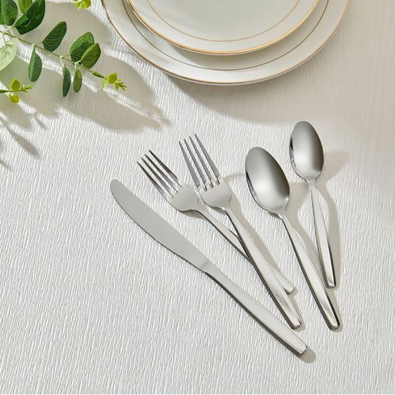 Ornative AMIAS 18/0 Stainless Steel 20 Pieces Flatware Set   10.63\