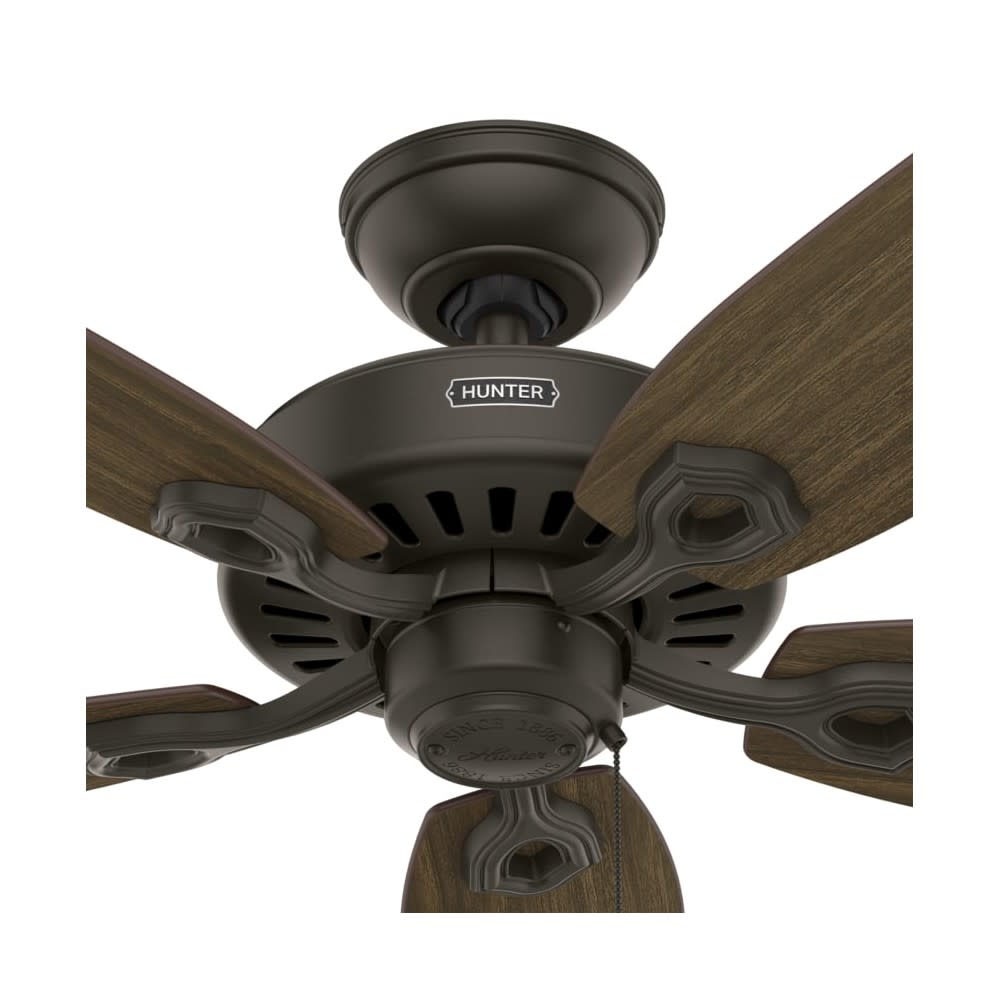 Hunter Builder Elite Ceiling Fan 52 Bronze Brazilian Cherry ;