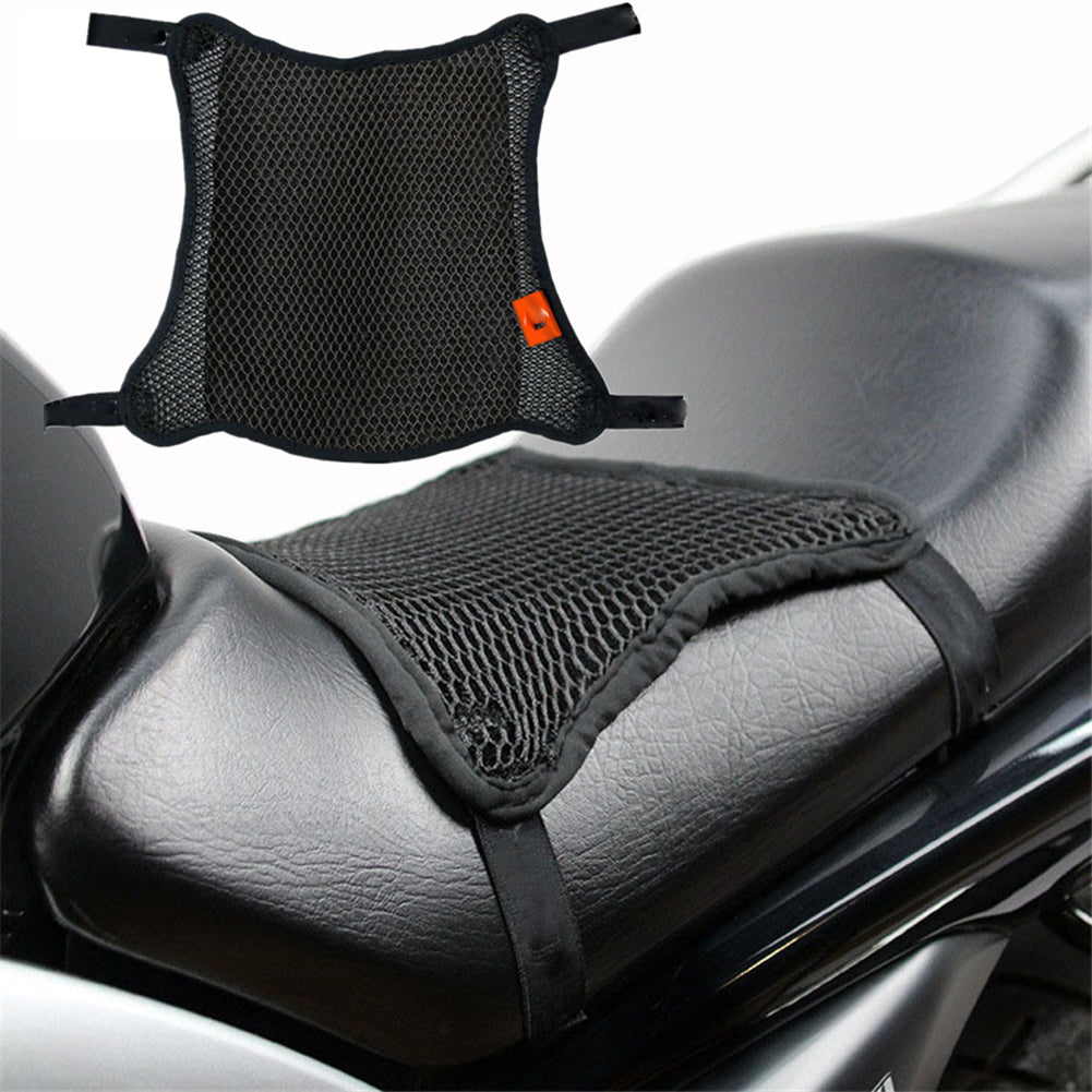 Universal Motorcycle Cool Seat Cover Two Layers Breathable Mesh Cushion Heat Insulation Sunscreen Pad;Motorcycle Cool Seat Cover Mesh Cushion Heat Insulation Sunscreen Pad