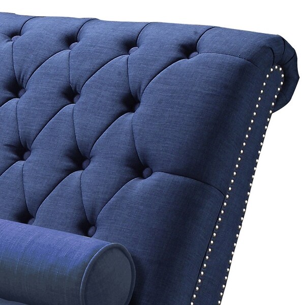 Yarmouth Upholstered Tuffted Chaise Lounge