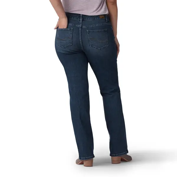 Lee Women's Plus Size Flex Motion Bootcut Jeans