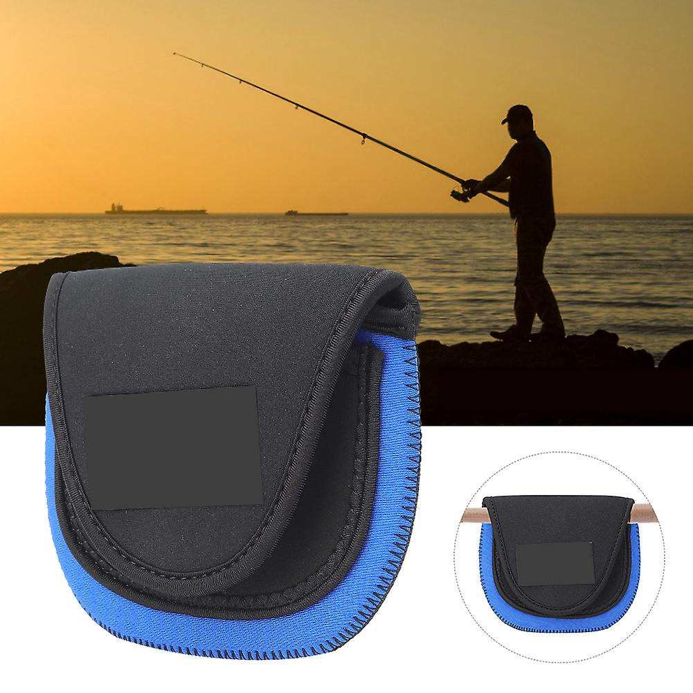 Fishing Reel Bag Spinning Fishing Reel Protective Case Pouch Fishing Bags Bg-y101blue S