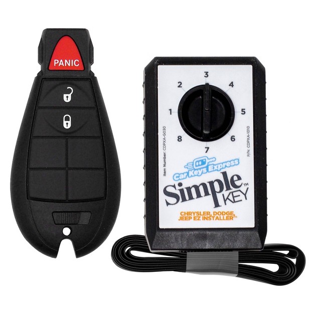 Car Keys Express Fobik 3 Button Universal Remote amp Key Black