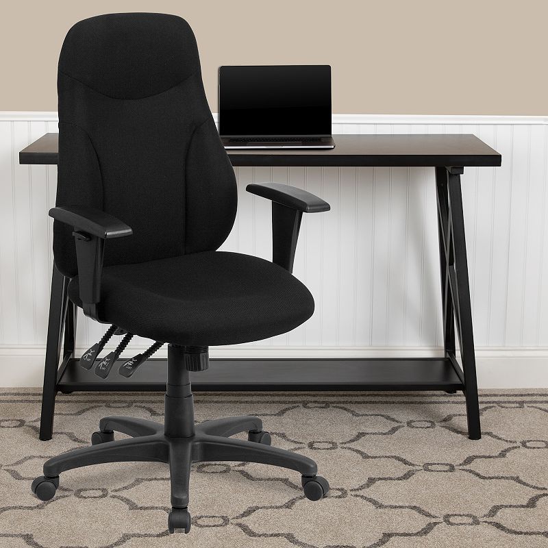 Flash Furniture Hughes High Back Swivel Ergonomic Task Office Chair