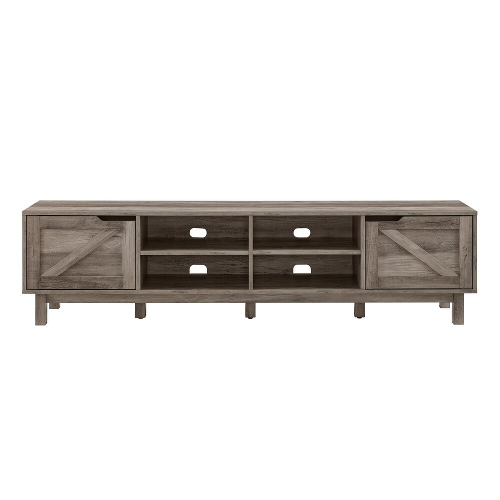 Middlebrook Designs Rustic Barndoor TV Stand