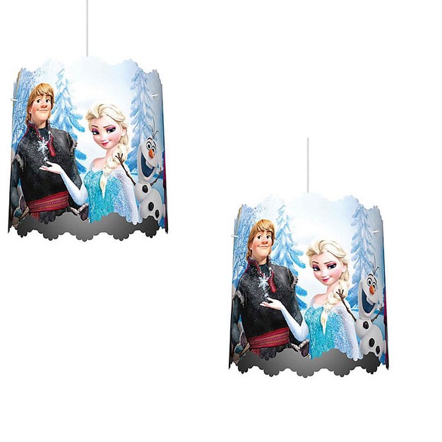 Philips Disney Frozen Children Kids Ceiling Suspension Light Lampshade 2 pack