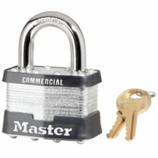 Master Lock 470 5DCOM 4 Pin Tumbler Safety Padlock...