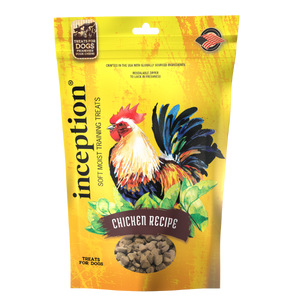 Inception Chicken Recipe Soft and Chewy Dog Treats 4 oz